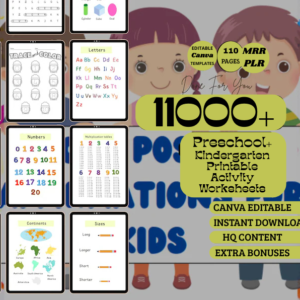 11000 Printable Educational Worksheets & Activities for Kids & Teachers.