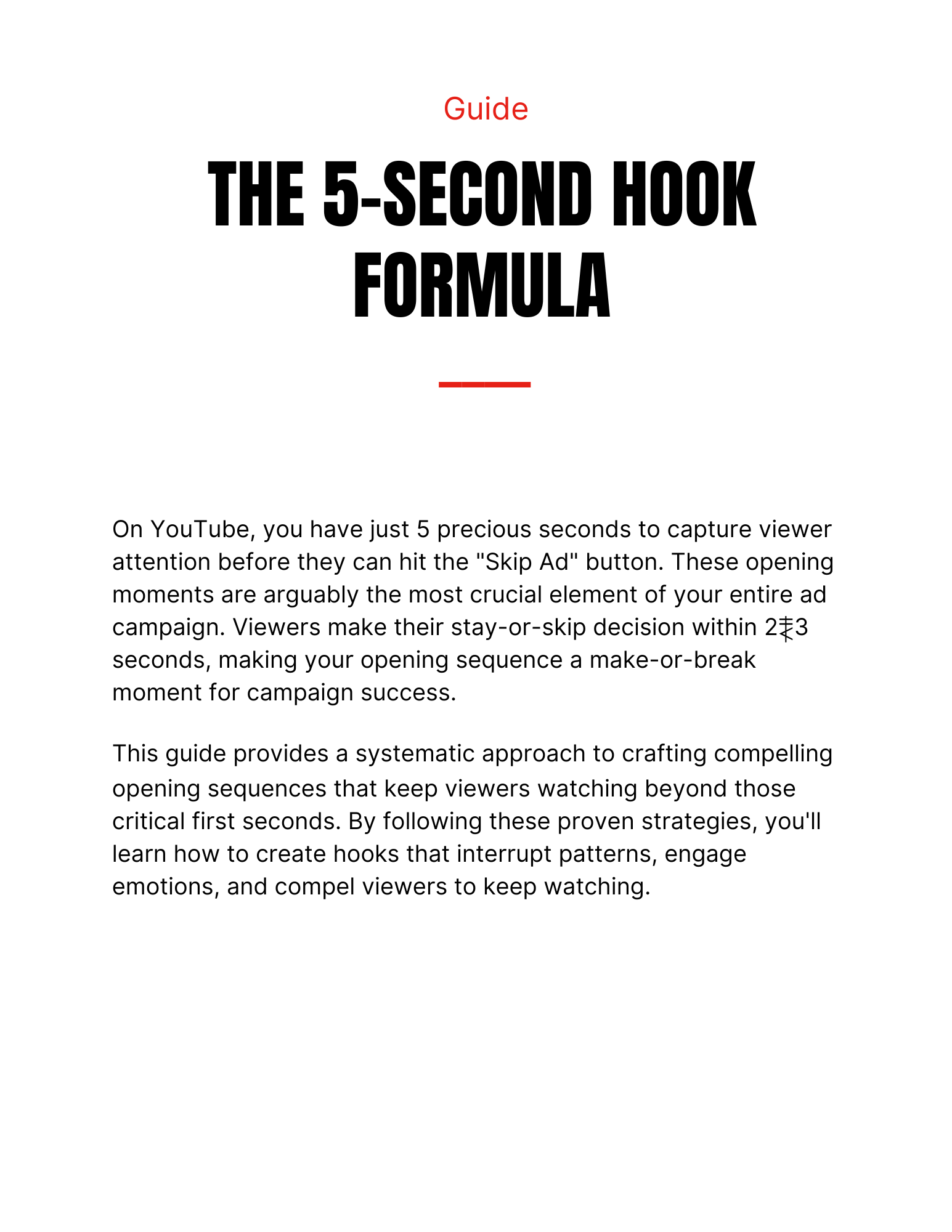 the 5- Second HOOK Formula - Image 2
