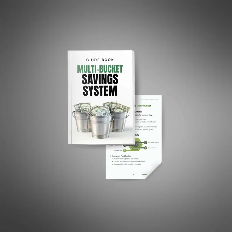 THE MULTI-BUCKET  SAVINGS SYSTEM - Image 2